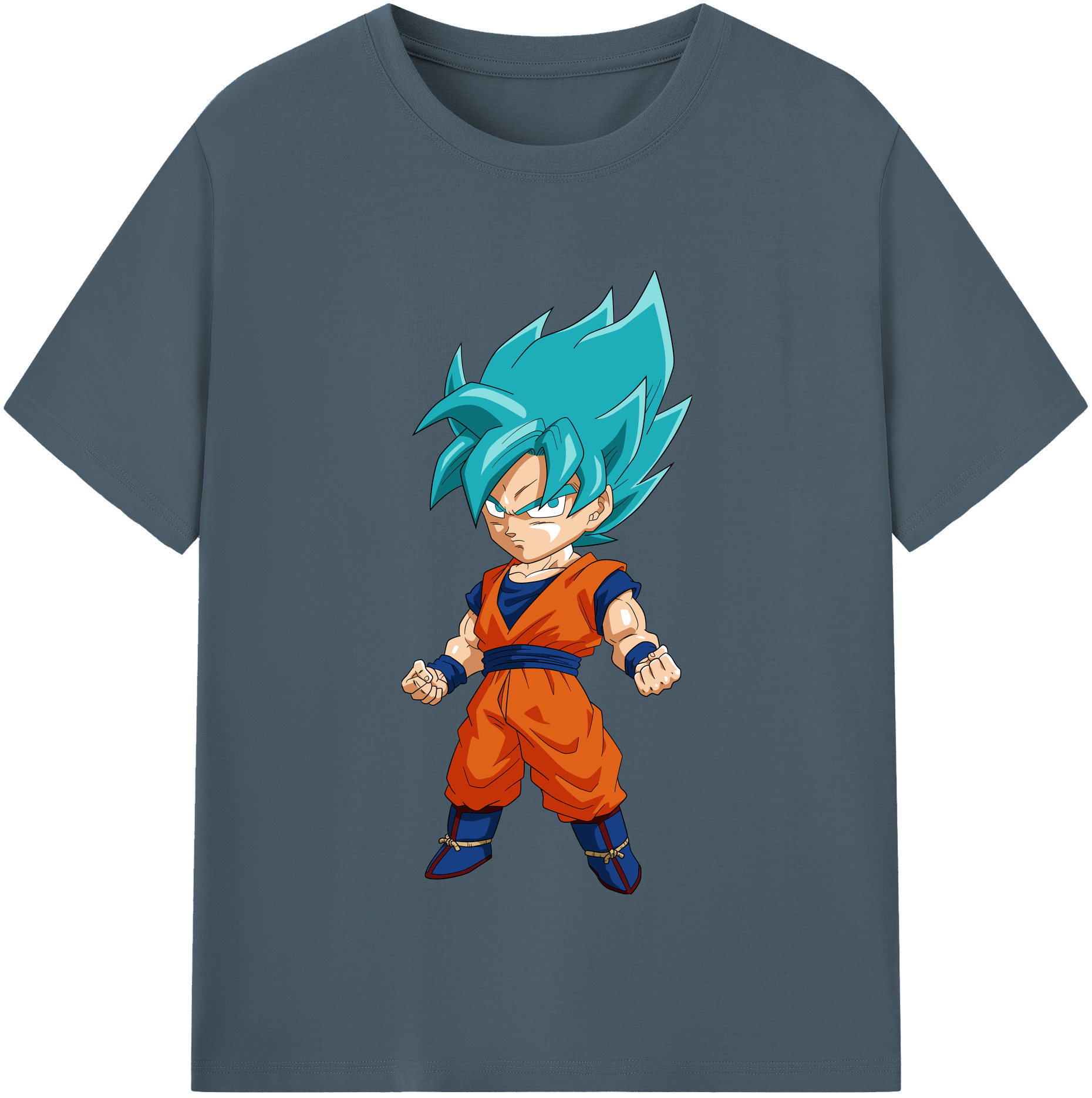 （画像用） ドラゴンボール 孫 悟飯（そんごはん）DRAGON BALL Son Gohan 綿100％半袖Tシャツ（フロントプリント）